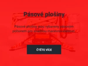 pásové plošiny | plošiny müller | nepřevázka mladá boleslav